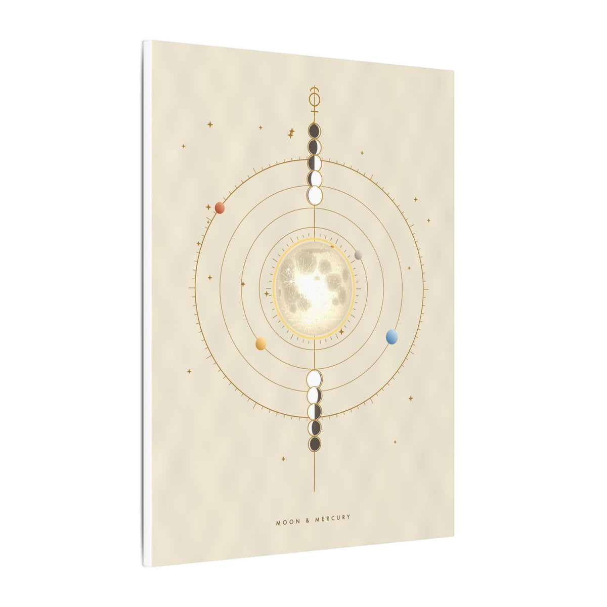 Moon & Mercury gallery canvas print, view 4