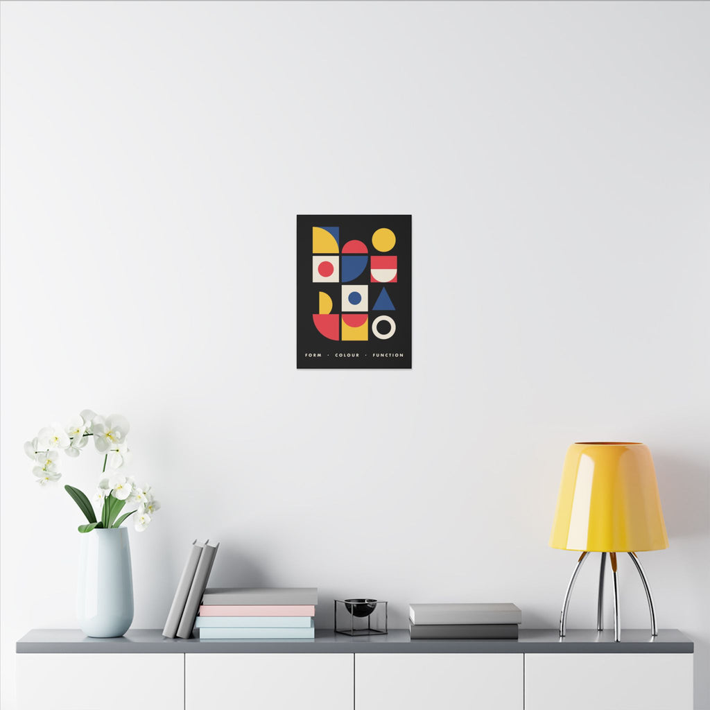 Bauhaus Blocks gallery canvas print, view 12