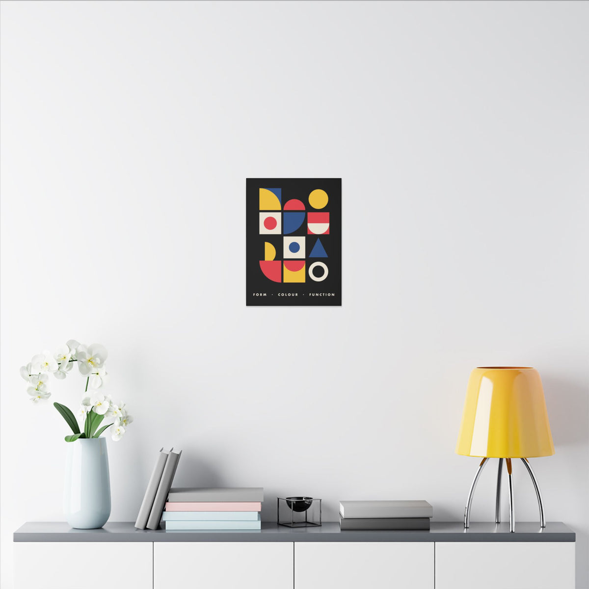 Bauhaus Blocks gallery canvas print, view 12