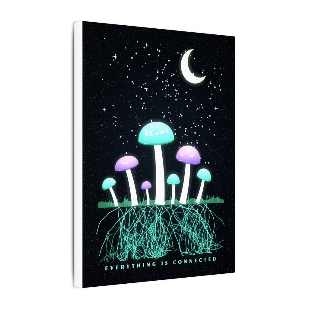 Moonlit Mycelium gallery canvas print, view 7
