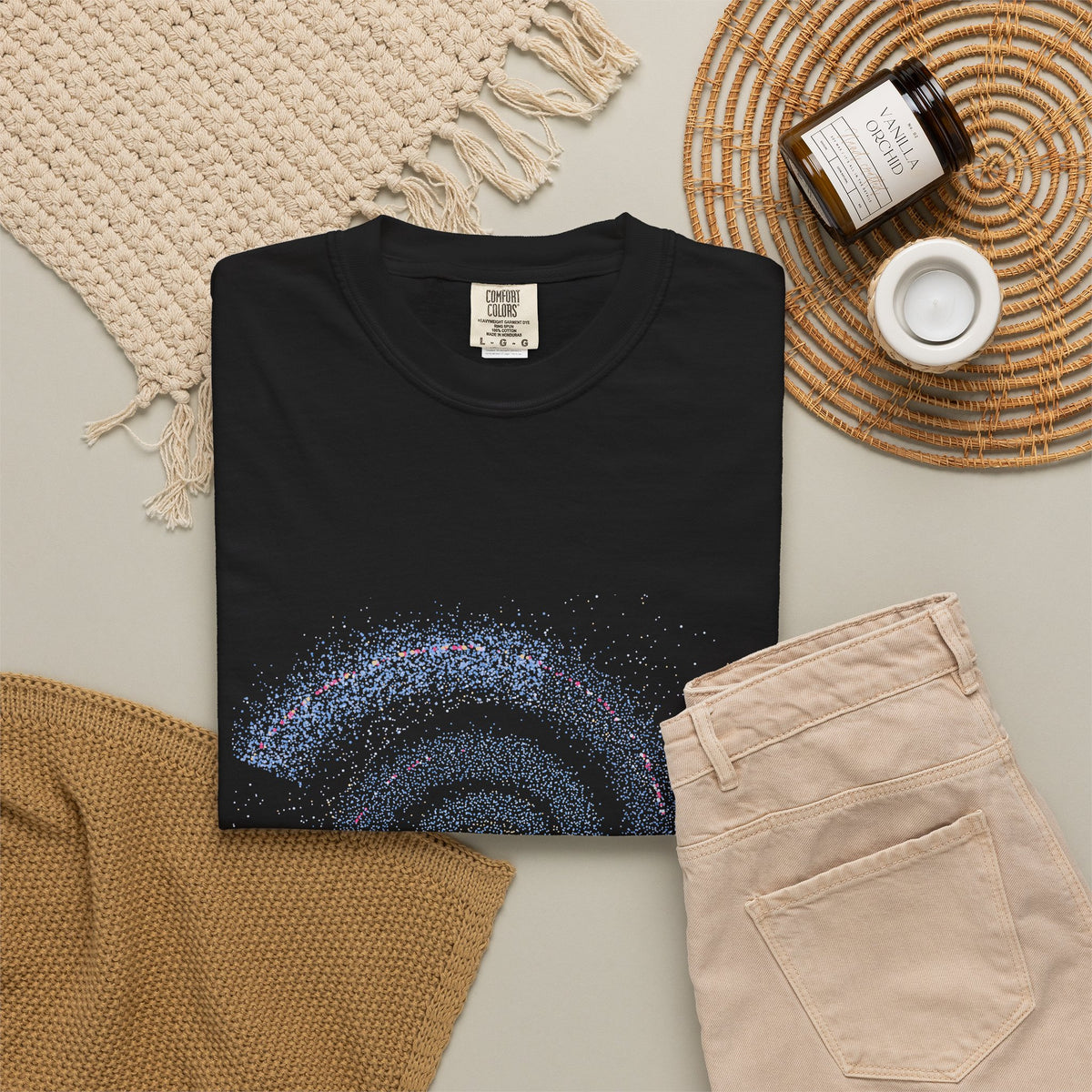 The Whirlpool Galaxy graphic tee, view 3