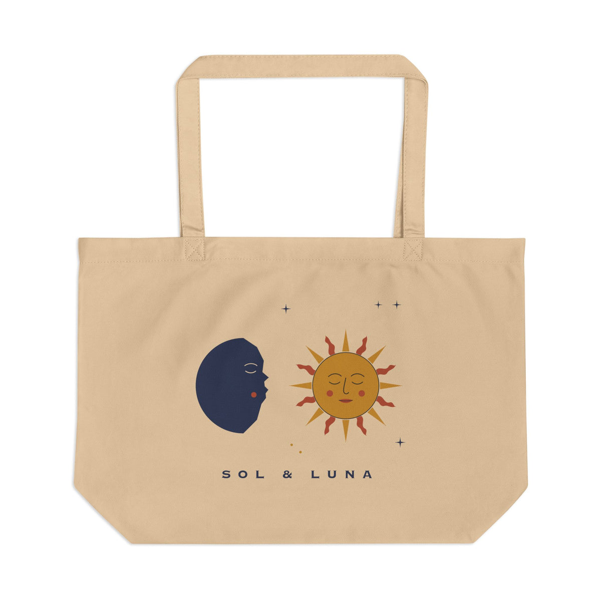 Sol & Luna organic cotton tote bag, view 1