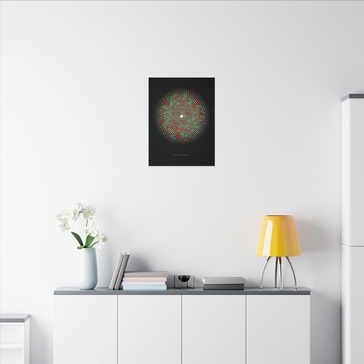 The Cone Mosaic gallery canvas print, view 6