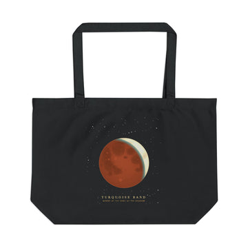 Turquoise Band Tote Bag