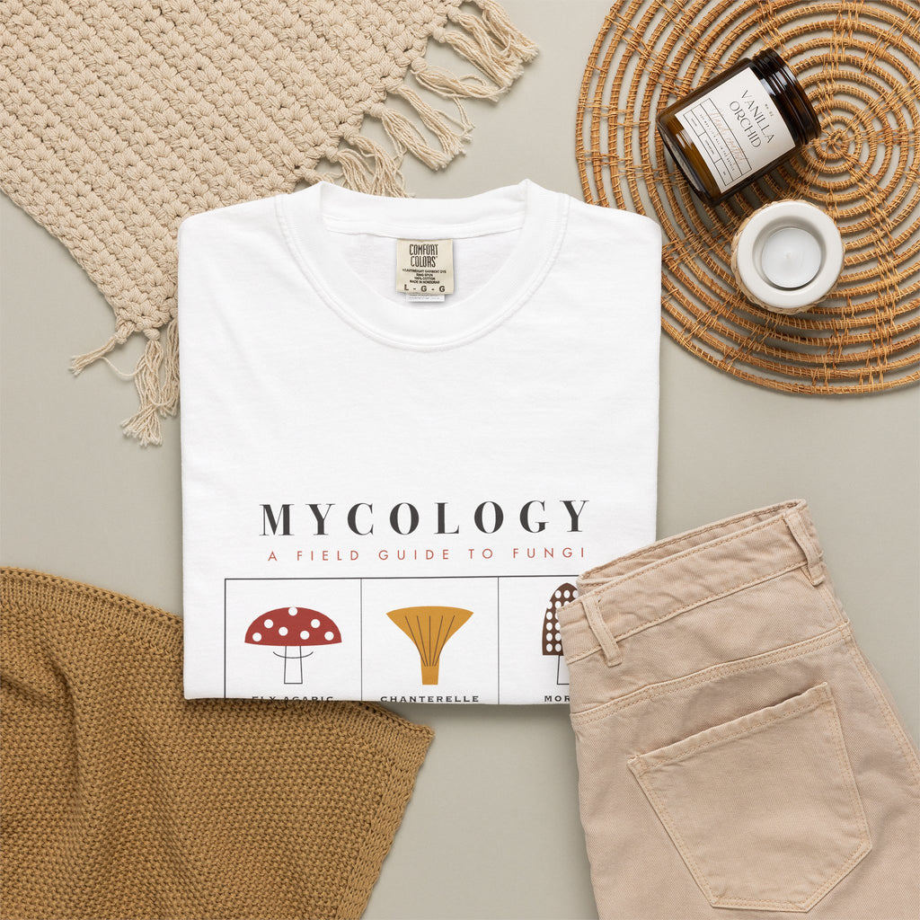 Mushroom Field Guide graphic tee, view 3