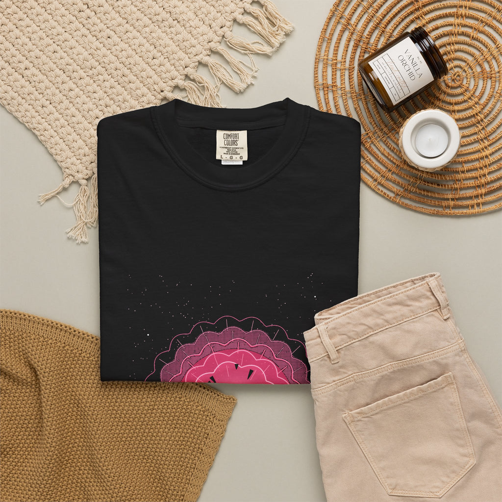 Nebula Bloom graphic tee, view 3