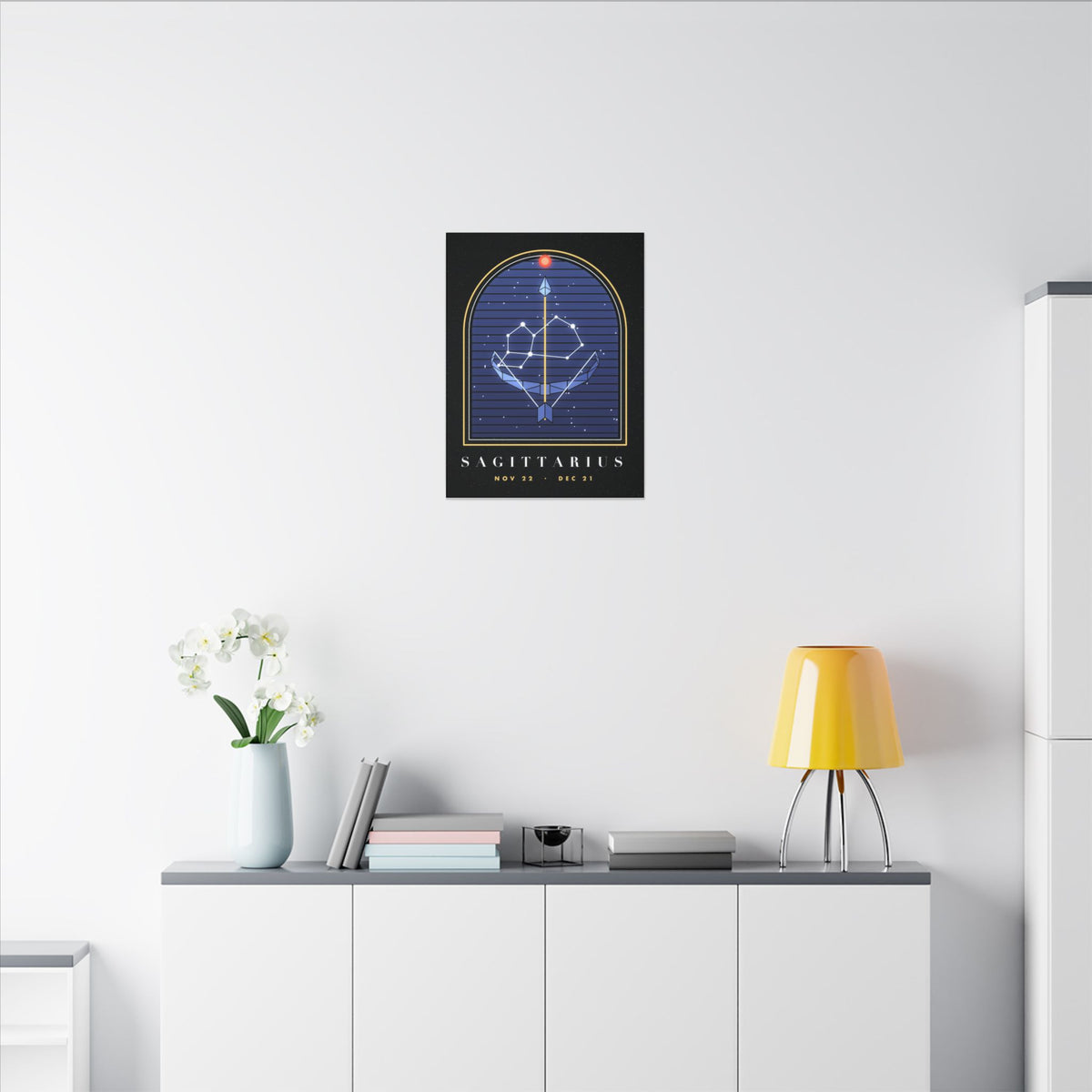 Sagittarius gallery canvas print, view 6