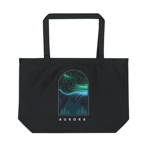 Aurora organic cotton tote bag, view 1