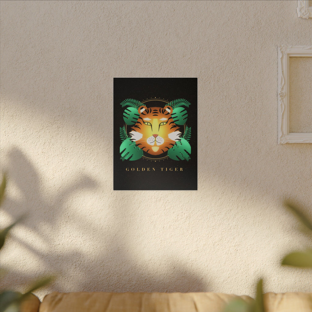 Golden Tiger gallery canvas print, view 11