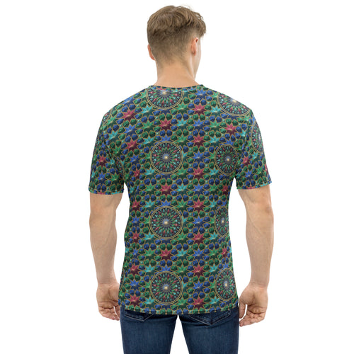 Alhambra Lattice all-over print tee, view 2