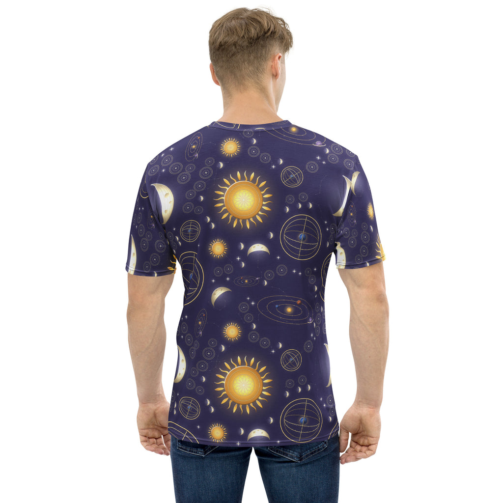 Celestial Orrery all-over print tee, view 2