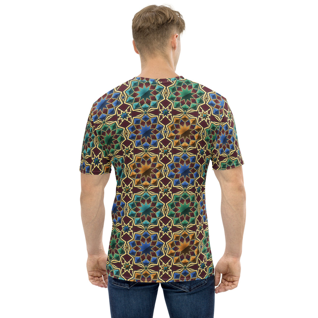 Star Lattice all-over print tee, view 2