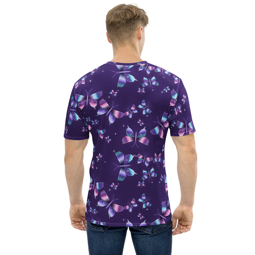 Chrome Butterflies all-over print tee, view 2