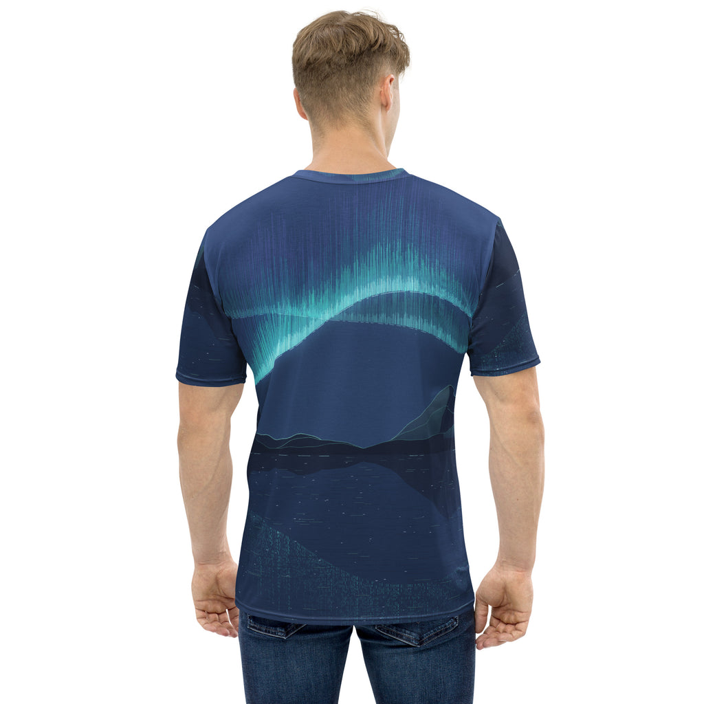Northern Lights all-over print tee, view 2