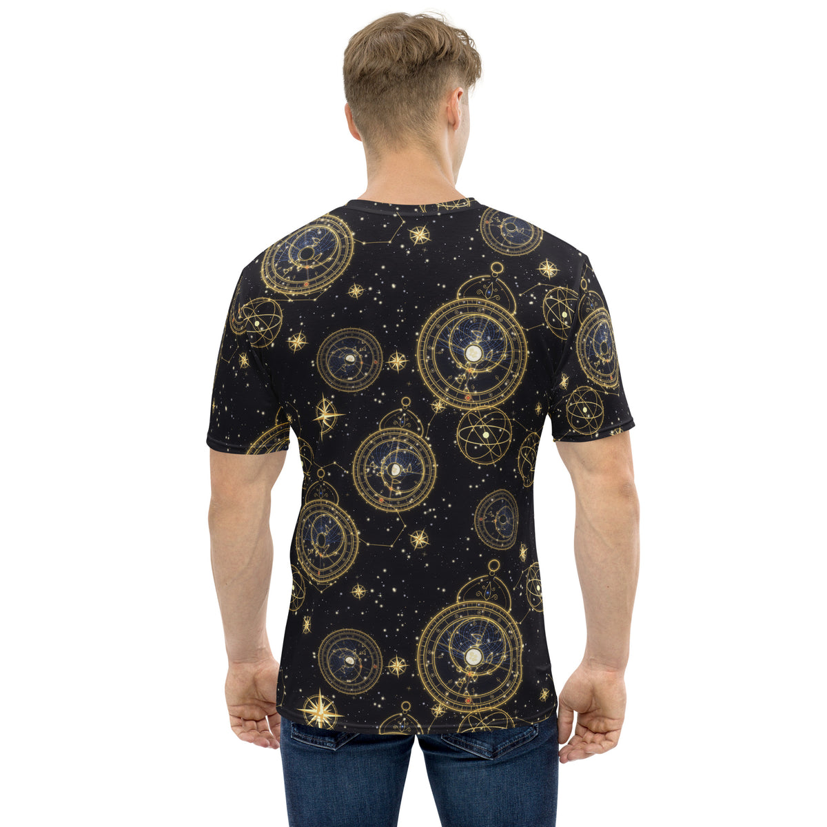 Night Navigator all-over print tee, view 2