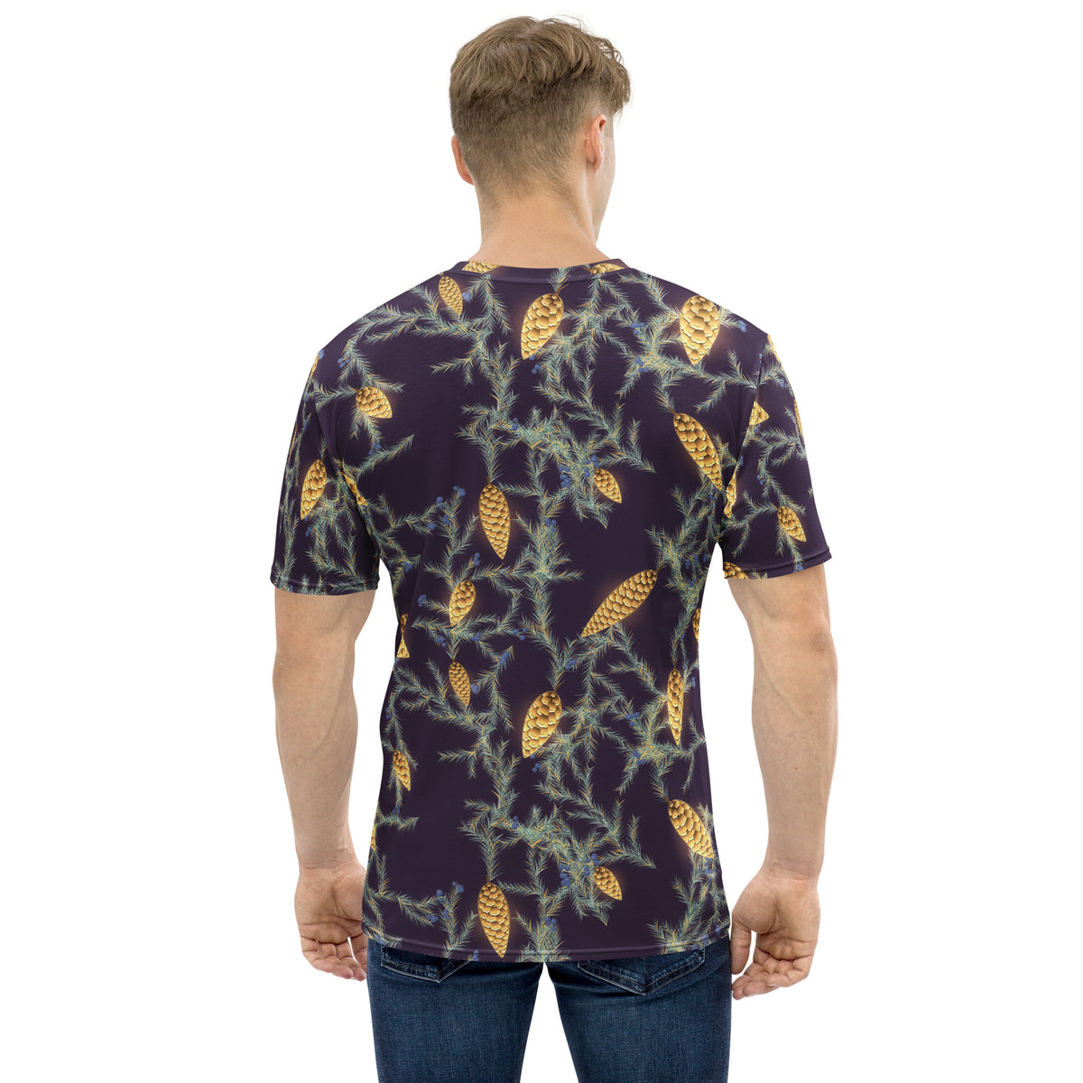Gilded Evergreen all-over print tee, view 2