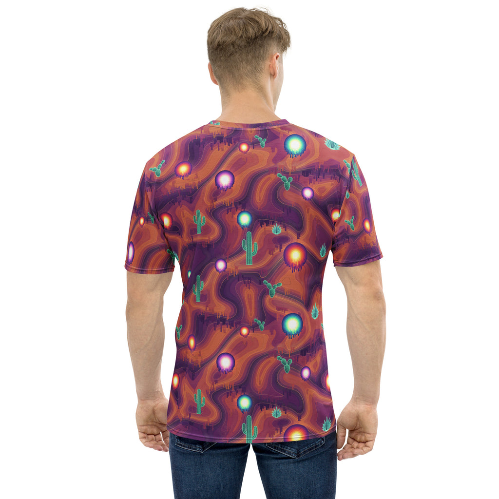 Melting Canyon all-over print tee, view 2