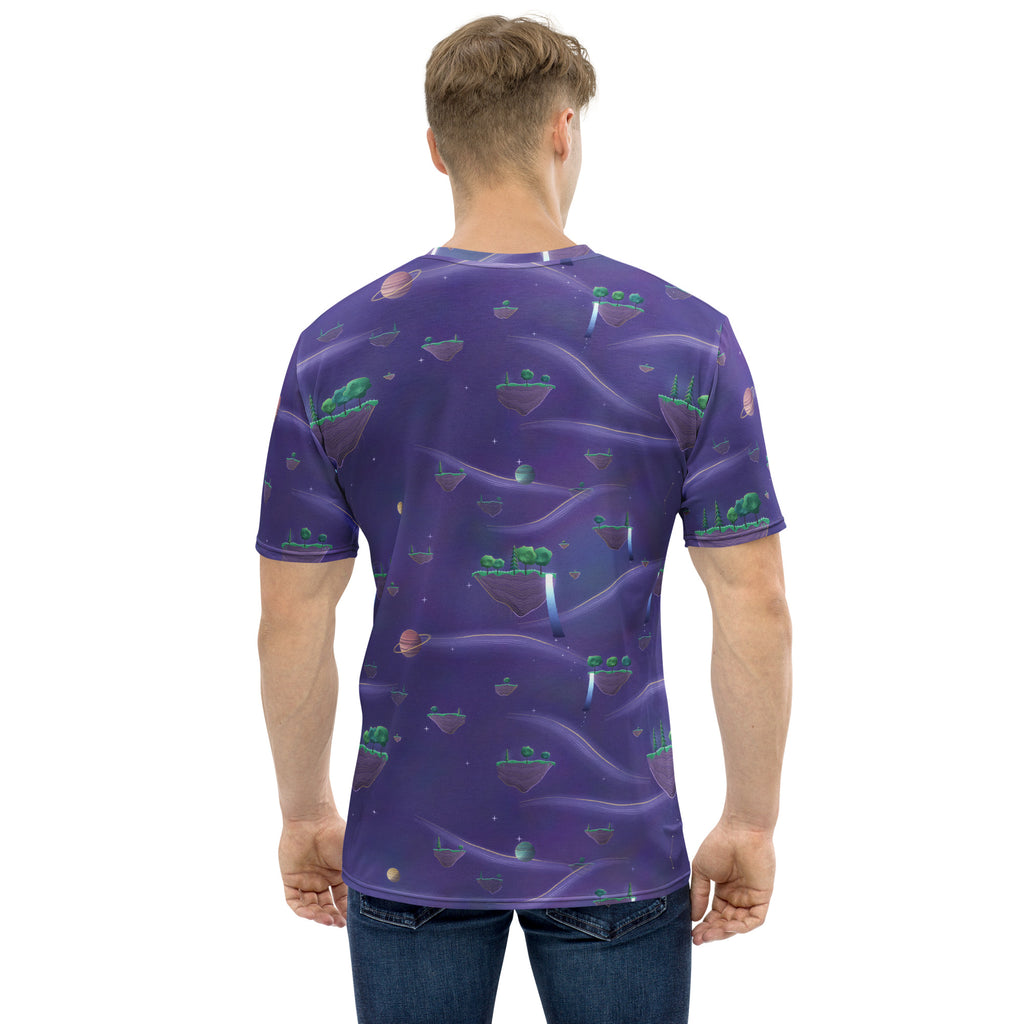 Floating Islands all-over print tee, view 2