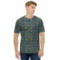Alhambra Lattice all-over print tee, view 1