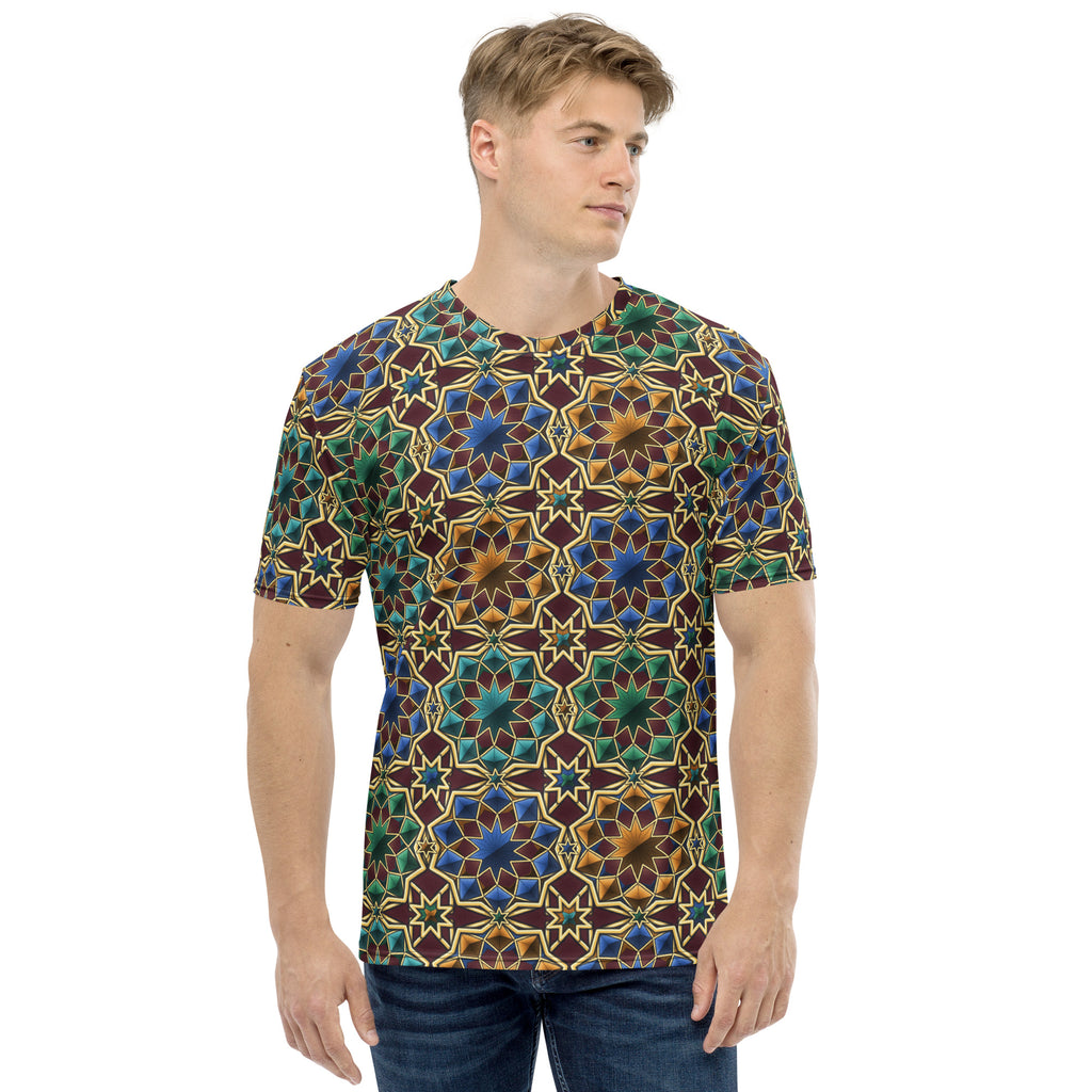 Star Lattice all-over print tee, view 1