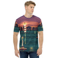 Lantern Harbour all-over print tee, view 1