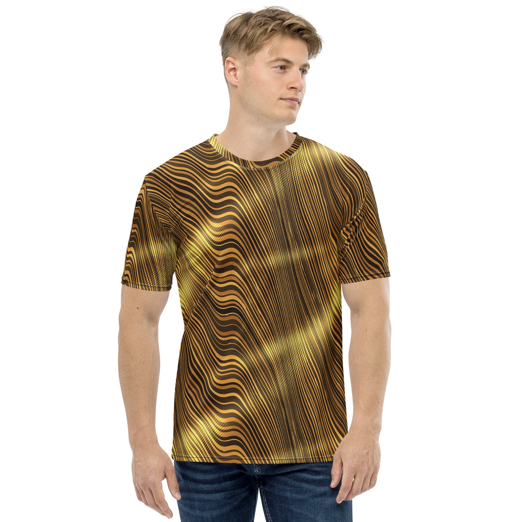 Tiger's Eye all-over print tee, view 1
