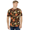 Chrysanthemum Kiku all-over print tee, view 1