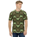 Moth Mandala all-over print tee, view 1