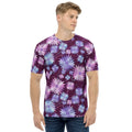 Cyber Bloom all-over print tee, view 1