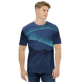 Northern Lights all-over print tee, view 1