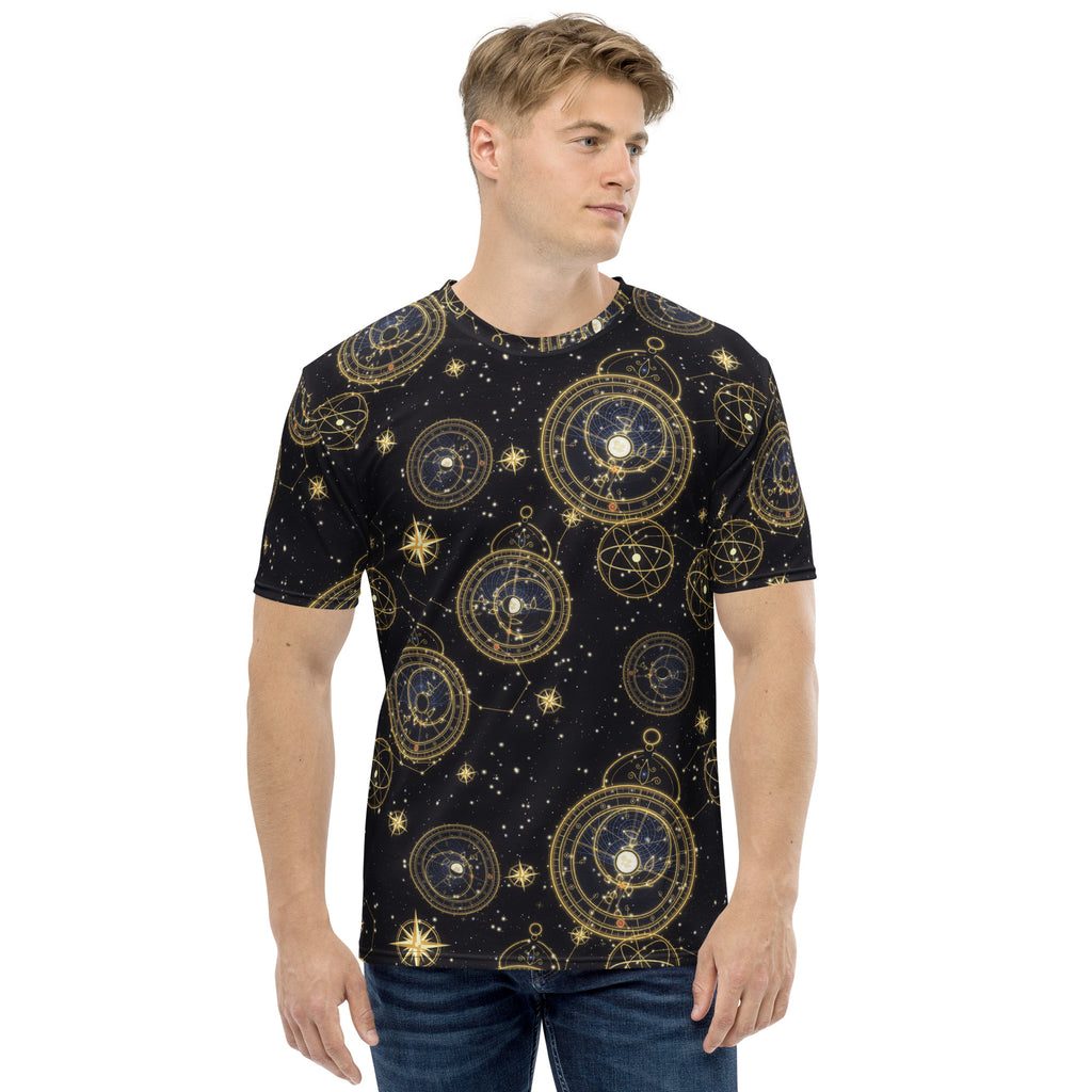 Night Navigator all-over print tee, view 1