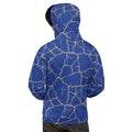 Lapis Kintsugi all-over print hoodie, view 1