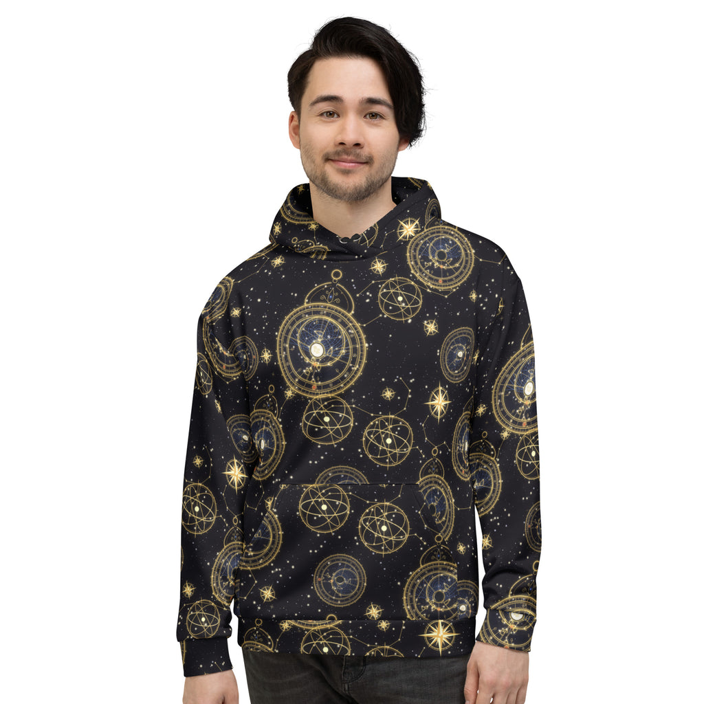 Night Navigator all-over print hoodie, view 3