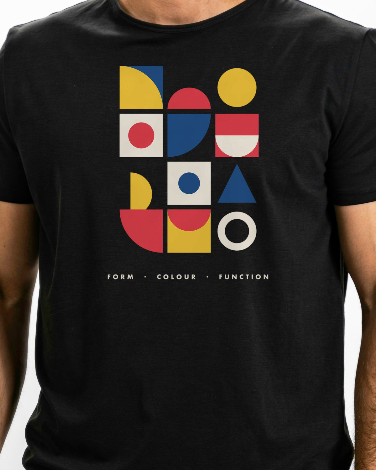 Bauhaus Blocks graphic tee, view 4