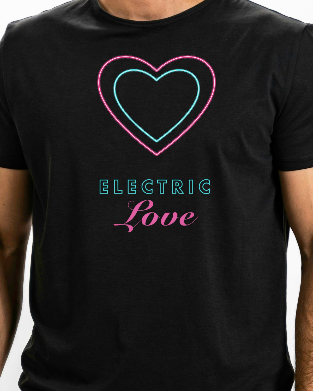 Electric Love graphic tee, view 4
