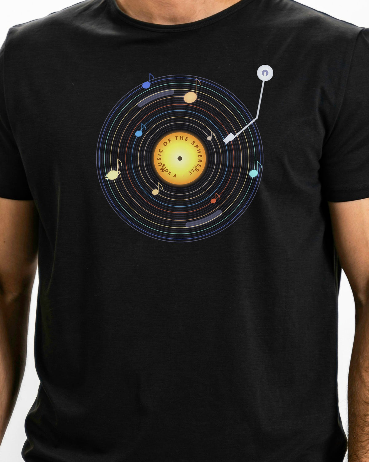 Music of the Spheres graphic tee, view 3