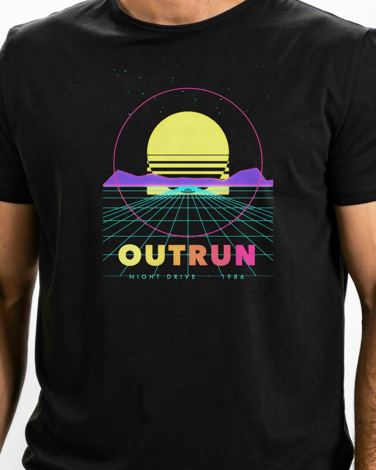 Outrun graphic tee, view 4