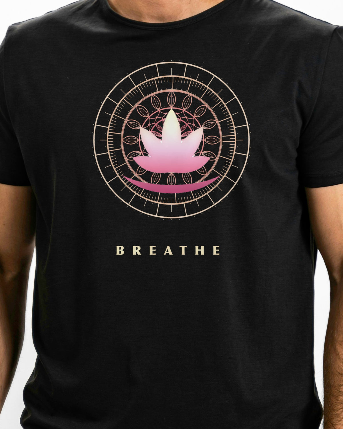 Sacred Lotus graphic tee, view 4