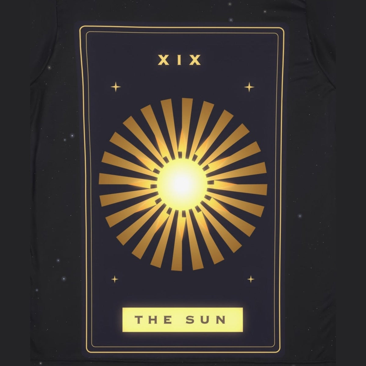 The Sun all-over print tee, print close-up