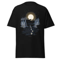 The Pack graphic tee in Black, original art by AuraCanvas