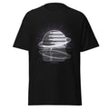Otherworldly graphic tee in Black, original art by AuraCanvas