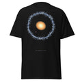 The Perfect Ring graphic tee in Black, original art by AuraCanvas