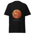 Blood Moon graphic tee in Black, original art by AuraCanvas