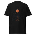 Midnight Eclipse graphic tee in Black, original art by AuraCanvas