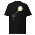 Project Diana graphic tee in Black, original art by AuraCanvas