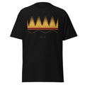 Rubens' Tube graphic tee in Black, original art by AuraCanvas