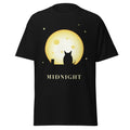 Midnight graphic tee in Black, original art by AuraCanvas