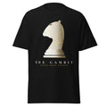 The Gambit graphic tee in Black, original art by AuraCanvas
