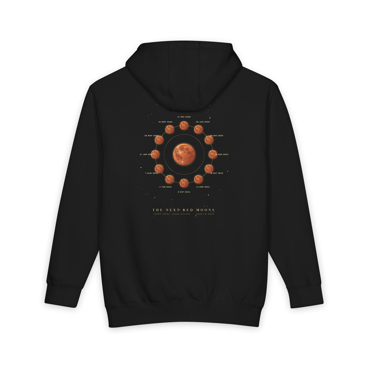 The Next Red Moons heavyweight hoodie, view 1