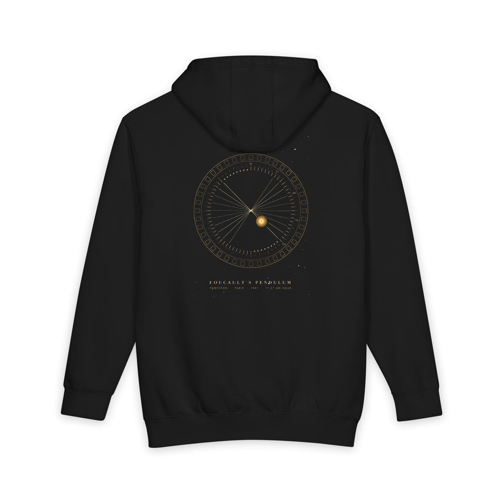 Foucault's Pendulum heavyweight hoodie, view 1